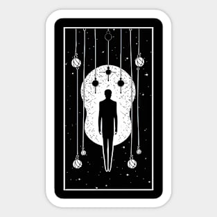 Tarot Card Reader Astrology Occult Mystical Sticker